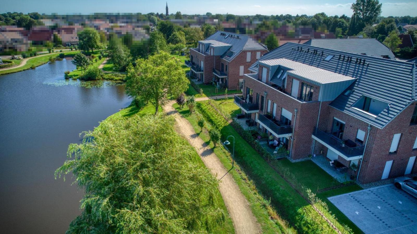 Tomkes Ferienwohnung Am See Rhauderfehn Exterior foto
